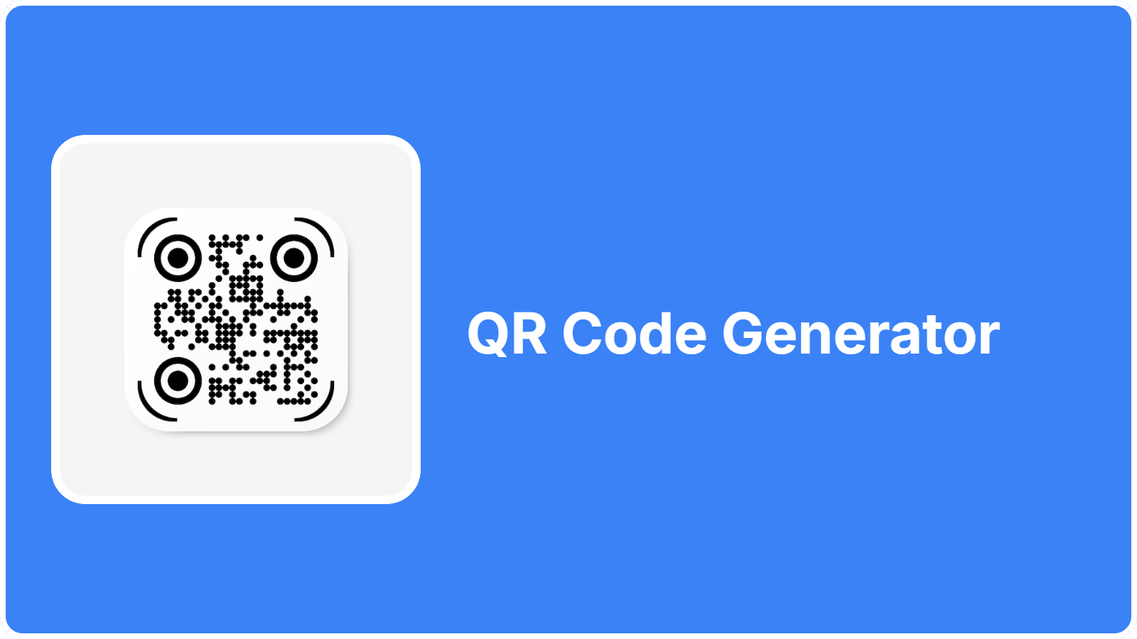 QR Code Generator